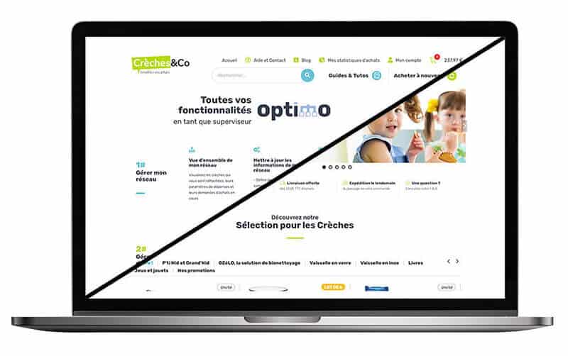 Optimo, développé par Crèches&Co, simplifie les démarches et la gestion des achats de votre réseau de crèches