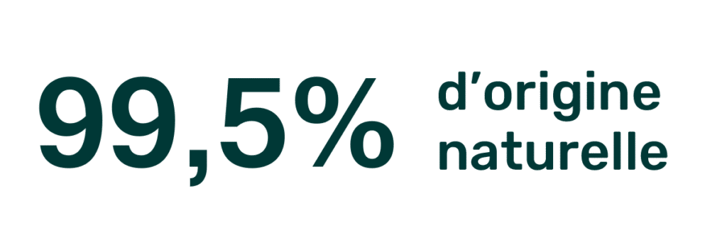 Label ingrédients naturels